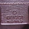 Gucci Jackie handbag in beige logo canvas and brown leather - Detail D3 thumbnail