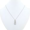 Collar Tiffany & Co Circlet en platino y diamantes - 360 thumbnail