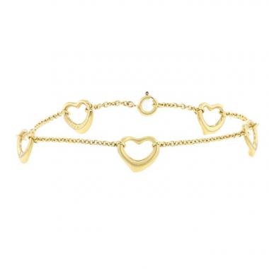 Bracelet Tiffany 
Co Open Heart en or jaune Bracelet Tiffany 
Co Open Heart en or jaune