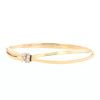 Rigid Chaumet Liens Séduction bracelet in pink gold and diamonds - 00pp thumbnail