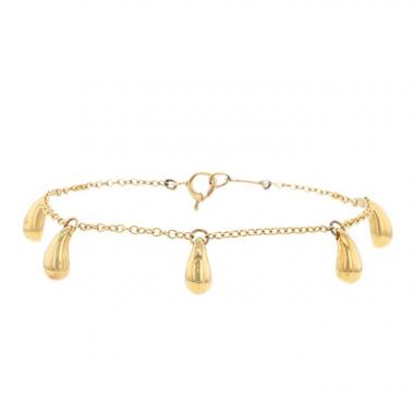 Bracelet Tiffany 
Co Teardrop en or jaune