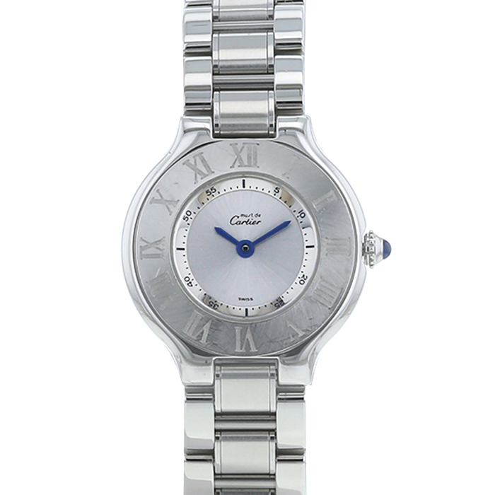 Cartier Must 21 watch in stainless steel Ref:  1340 - 00pp