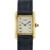 Reloj Cartier Tank Must de plata dorada Ref :  5057001 - 00pp thumbnail