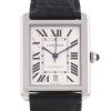 Cartier Tank Solo watch in stainless steel Ref:  3800 Circa  2016 - 00pp thumbnail