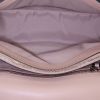 Borsa a tracolla Tod's Double T Rock Strass in pelle beige con motivo - Detail D2 thumbnail