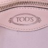 Borsa a tracolla Tod's Double T Rock Strass in pelle beige con motivo - Detail D3 thumbnail