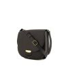 Céline Trotteur large model shoulder bag in black grained leather - 00pp thumbnail