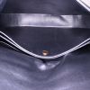 Céline Trotteur large model shoulder bag in black grained leather - Detail D2 thumbnail