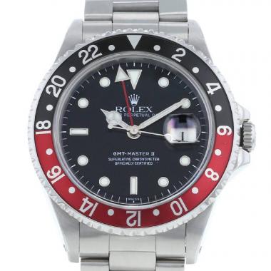 Montre Rolex GMT-Master II en acier Ref :  16710 Vers  1998