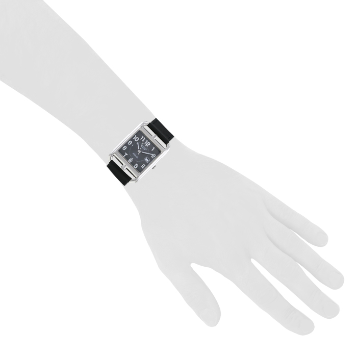 Hermes Cape Cod watch in stainless steel Ref:  CC1.710 - Detail D1