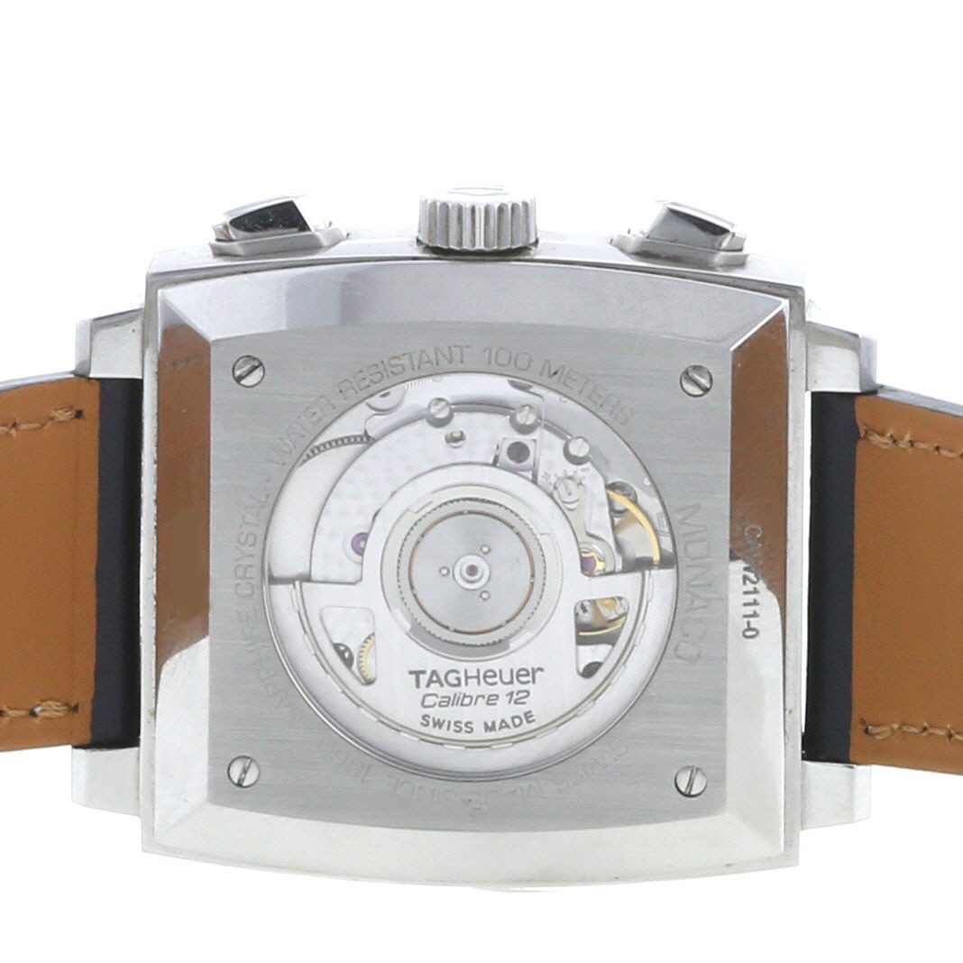 Montre TAG Heuer Monaco en acier Ref :  CAW2111-0 Vers  2000 - Detail D2