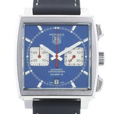 Reloj TAG Heuer Monaco de acero Ref :  CAW2111-0 Circa  2000