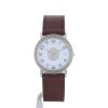 Reloj Hermes Sellier de acero Circa  1990 - 360 thumbnail