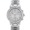 Hermès Clipper Chrono watch in stainless steel Ref:  CL1.310 Circa  2000 - 00pp thumbnail