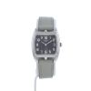 Hermès Cape Cod Tonneau watch in stainless steel Ref:  CT1.201 Circa  2010 - 360 thumbnail