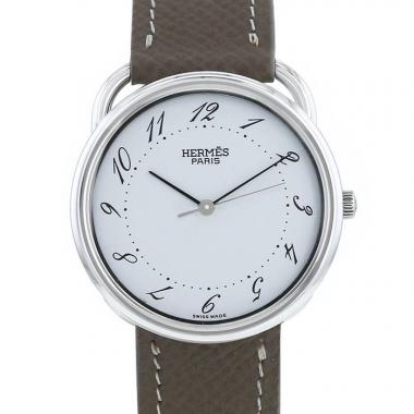 Hermes Arceau watch in stainless steel Circa  210