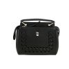 Fendi  Dotcom shoulder bag  in black leather - 360 thumbnail
