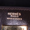 Borsa Hermes Kelly 32 cm in pelle box marrone cioccolato - Detail D4 thumbnail