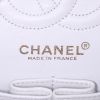 Chanel Timeless handbag in white quilted leather - Detail D4 thumbnail