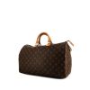 Bolso de mano Louis Vuitton Speedy 40 cm en lona Monogram revestida y cuero natural - 00pp thumbnail