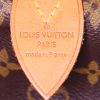 Borsa Louis Vuitton Speedy 40 cm in tela monogram cerata e pelle naturale - Detail D3 thumbnail