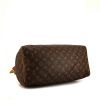 Louis Vuitton Speedy 40 cm handbag in monogram canvas and natural leather - Detail D4 thumbnail