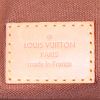 Louis Vuitton Lockit  handbag in brown monogram canvas and natural leather - Detail D3 thumbnail