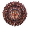 Roland Zobel, « Les Cyclades » studio,  great wall-sculpture "Sun face", in enamelled ceramic, signed, from the 1960’s - 00pp thumbnail