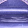 Dior Miss Dior Promenade shoulder bag in navy blue patent leather - Detail D2 thumbnail