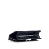 Dior Miss Dior Promenade shoulder bag in navy blue patent leather - Detail D4 thumbnail