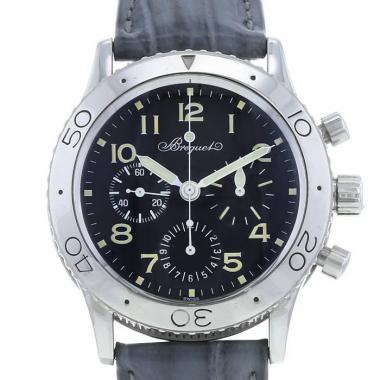 Montre Breguet Type XX Aeronavale en acier Ref :  3800 Vers  1990