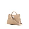 Dior Diorever handbag in beige grained leather - 00pp thumbnail