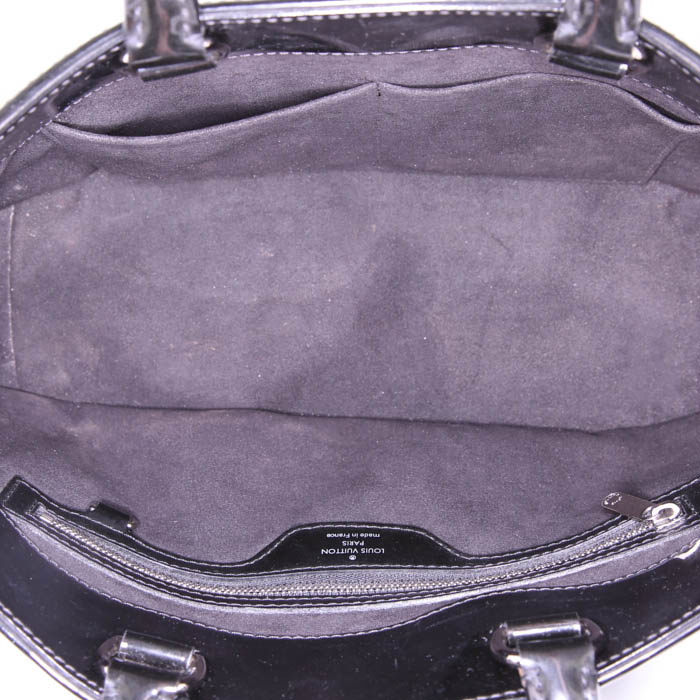Louis Vuitton Mirabeau handbag in black patent epi leather - Detail D2