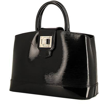 borsa louis vuitton mirabeau in pelle epi verniciata nera