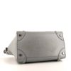 Bolso de mano Celine Luggage mini en cuero azul gris - Detail D4 thumbnail
