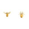 Chaumet Attrape Moi Si Tu M'Aimes small earrings in yellow gold,  citrines and diamonds - 00pp thumbnail