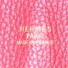 Sac de voyage Hermès Bolide 45 cm en cuir togo rouge - Detail D3 thumbnail