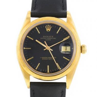 Rolex Oyster Perpetual Date watch in yellow gold Ref:  1513 Circa  1972