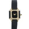 Corum watch in yellow gold and onyx Circa  1960 - 00pp thumbnail
