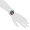 Rolex GMT-Master II watch in stainless steel Ref:  16710 Circa  1994 - Detail D1 thumbnail