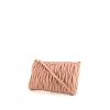 Miu Miu Nappa shoulder bag in pink quilted leather - 00pp thumbnail