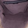 Shopping bag Louis Vuitton Antheia Hobo in pelle monogram color talpa e pelle nera - Detail D2 thumbnail