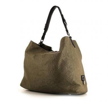 Shopping bag Louis Vuitton Antheia Hobo in pelle monogram color talpa e pelle nera
