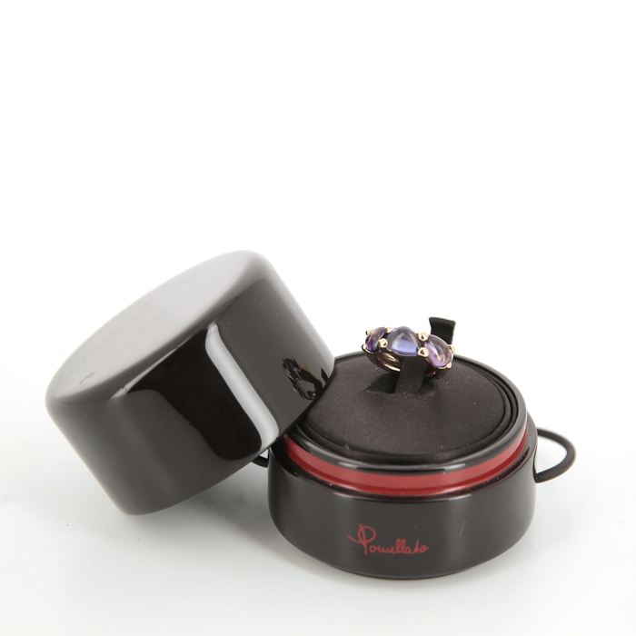 Anello Pomellato Sassi in oro rosa e ametista - Detail D2