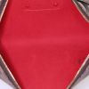 Louis Vuitton Eva handbag in ebene damier canvas and brown leather - Detail D3 thumbnail