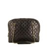 Shopping bag Chanel Grand Shopping in pelle trapuntata nera - 360 thumbnail