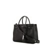Saint Laurent Sac de jour Baby handbag in black grained leather - 00pp thumbnail