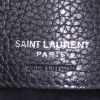 Saint Laurent Sac de jour Baby handbag in black grained leather - Detail D4 thumbnail