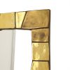 Mithé Espelt, rare "Cuzco" mirror, in embossed earthenware, matt, glossy and crackled gold, around 1974 - Detail D1 thumbnail
