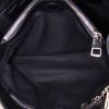 Gucci Bamboo handbag in black grained leather - Detail D3 thumbnail